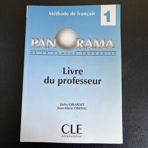 Panorama 1 Livre du professeur by Girardet, Jacky Paperback French Book 1996